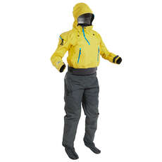 Palm Womens Bora Drysuit  - Yellow/Jet Grey