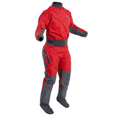 Palm Womens Cascade Drysuit  - Flame/Jet Grey