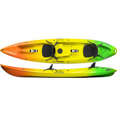 Perception Scooter Gemini Tandem Sit On Top Kayak - Zest