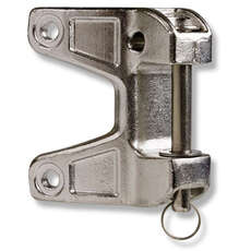 Selden Stainless Boom Bracket with Drop Nose Pin