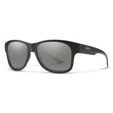 Smith Holiday Sunglasses - Matt Black/ Grey Lens