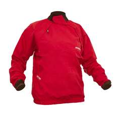 Gul Junior Gamma Taped Zip-Neck Spray Top - Red Gul Junior Gamma Taped Zip-Neck Spray Top - Red