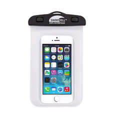 SwimCell 100% Waterproof Standard Phone Case - White