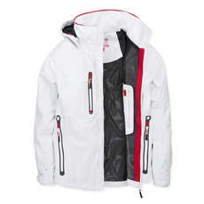 Musto Womens Sardinia BR1 Jacket 2019 - White/True Red