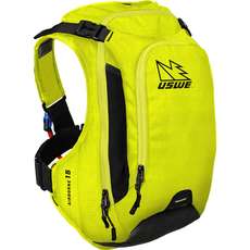 USWE Airborne-15 Hydration Pack with Shape-Shift Bladder - Yellow USWE Airborne-15 Hydration Pack with Shape-Shift Bladder - Yellow