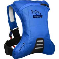 USWE Airborne-2 Hydration Pack with Shape-Shift Bladder - Blue USWE Airborne-2 Hydration Pack with Shape-Shift Bladder - Blue