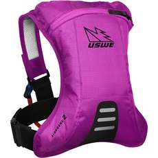 USWE Airborne-2 Hydration Pack with Shape-Shift Bladder - Pink USWE Airborne-2 Hydration Pack with Shape-Shift Bladder - Pink