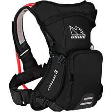 USWE Airborne-3 Hydration Pack with Shape-Shift Bladder - Black USWE Airborne-3 Hydration Pack with Shape-Shift Bladder - Black
