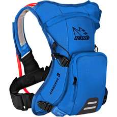 USWE Airborne-3 Hydration Pack with Shape-Shift Bladder - Blue USWE Airborne-3 Hydration Pack with Shape-Shift Bladder - Blue