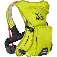 USWE Airborne-3 Hydration Pack with Shape-Shift Bladder - Yellow USWE Airborne-3 Hydration Pack with Shape-Shift Bladder - Yellow