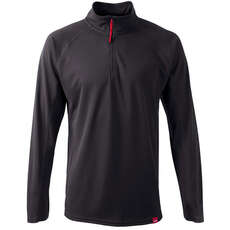 Gill Mens UV Tec Zip Neck Long Sleeve Top - Charcoal Gill Mens UV Tec Zip Neck Long Sleeve Top - Charcoal