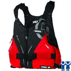 Yak Kallista Legacy (50N) Junior Kayak Buoyancy Aid - Red/Black Yak Kallista Legacy (50N) Junior Kayak Buoyancy Aid - Red/Black