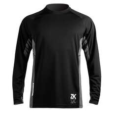 Zhik Mens Long Sleeve Zhikdry Sailing Top - Black