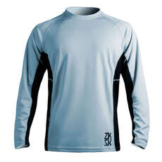 Zhik Mens Long Sleeve Zhikdry Sailing Top - Sky Blue