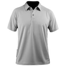 Zhik Mens Short Sleeve Zhikdry Sailing Polo - Ash