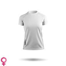 Zhik Short Sleeve Womens ZhikDry Race Top - White