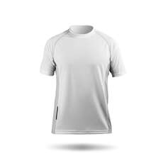 Zhik Mens Short Sleeve Zhikdry Sailing Top - White
