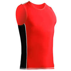 Zhik Spandex Rash Vest / Guard - Red/Black