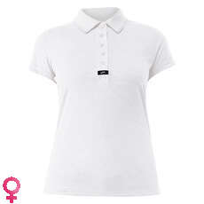 Zhik Womens Lightweight Polo - White Marle