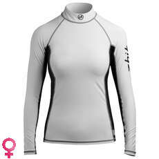 Zhik Womens Long Sleeve Spandex Rash Vest / Guard - Ash