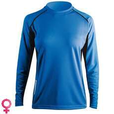 Zhik Womens Long Sleeve Zhikdry Top - Blue