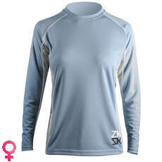 Zhik Womens Long Sleeve Zhikdry Sailing Top - Sky Blue