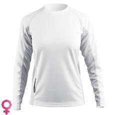 Zhik Womens Long Sleeve Zhikdry Top - White