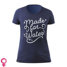 Zhik Womens Made for Water Poly-Cotton Tee - Blue