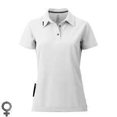 Zhik Womens Poly Cotton Sailing Polo - White