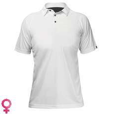 Zhik Womens Short Sleeve Zhikdry Polo - White