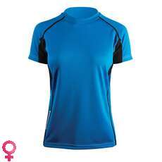 Zhik Womens Short Sleeve Zhikdry Top - Blue