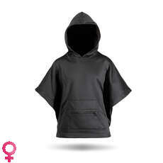 Zhik Womens ZFleece Hooded Cape - Carbon