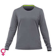 Zhik Womens ZhikDry LT Long Sleeve Tee - Grey