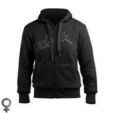 Zhik Womens Zip Fleece Hoodie - Black